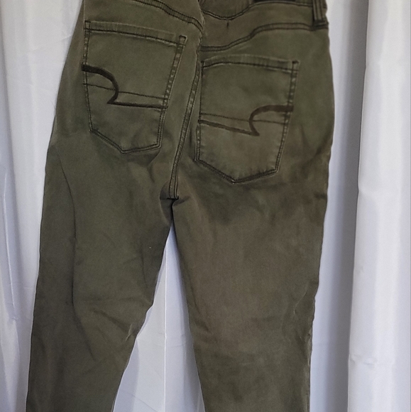 Green American Eagle Jeans - Picture 4 of 4